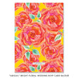 Load image into Gallery viewer, "Abigail" Bright Floral RSVP Card