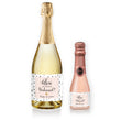 Load image into Gallery viewer, "Aleia" Blush Pink + Dalmation Bridesmaid Proposal Champagne Labels