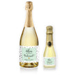 Load image into Gallery viewer, "Aleia" Mint + Dalmation Bridesmaid Proposal Champagne Labels