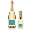 Load image into Gallery viewer, "Aleia" Turquoise + Dalmation Bridesmaid Proposal Champagne Labels