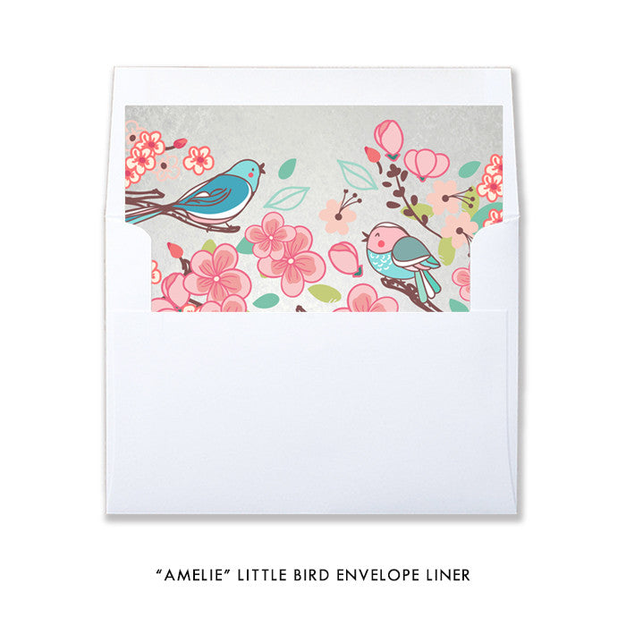 "Amelie" Little Bird Kids Birthday Party Liners