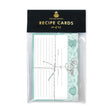 Load image into Gallery viewer, Lace Recipe Cards | Amy Blue White