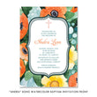 Load image into Gallery viewer, “Andra” Boho Watercolor Baptism Invitation