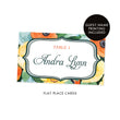 Load image into Gallery viewer, Boho Place Cards with Watercolor Floral | Andra