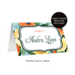 Load image into Gallery viewer, Boho Place Cards with Watercolor Floral | Andra