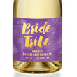 Load image into Gallery viewer, "Angie" Purple + Gold Bachelorette Party Champagne Labels