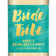 Load image into Gallery viewer, "Angie" Turquoise + Gold Bachelorette Party Wine Labels