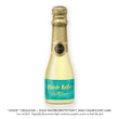 Load image into Gallery viewer, "Angie" Turquoise + Gold Bachelorette Party Champagne Labels
