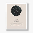 Load image into Gallery viewer, Aries Zodiac Sign Art Print