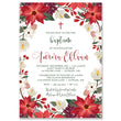 Load image into Gallery viewer, "Aurora" Christmas Baptism Invitation