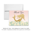 Load image into Gallery viewer, "Brooklyn" Pink + Gold Mermaid Kids Birthday Party Invitation