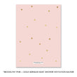 Load image into Gallery viewer, "Brooklyn" Pink + Gold Mermaid Baby Shower Invitation