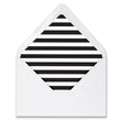 Load image into Gallery viewer, Black Stripes Envelope Liners Coll. 1B