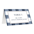 Load image into Gallery viewer, Navy Plaid Farmhouse Place Cards