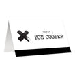 Load image into Gallery viewer, Edgy Black & White Place Cards | Coll. 7
