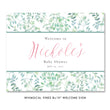 Load image into Gallery viewer, Whimsical Vines Baby Shower Invitation Coll. 16