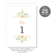 Load image into Gallery viewer, Floral + Greenery Table Numbers | Coll. 2
