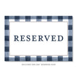 Load image into Gallery viewer, Navy Gingham Table Numbers | Coll. 3