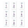 Load image into Gallery viewer, Printed 4x6 Table Number Cards
