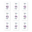 Load image into Gallery viewer, Table Numbers with Floral