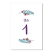 Load image into Gallery viewer, Purple Floral Table Numbers