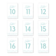 Load image into Gallery viewer, Forks & Spoons Table Numbers | Coll. 5