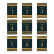 Load image into Gallery viewer, Modern Table Number Cards