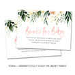 Load image into Gallery viewer, Floral + Greenery Baby Shower Invitation Coll. 2