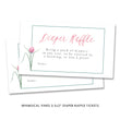 Load image into Gallery viewer, Spring Floral Diaper Raffle Tickets