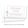 Load image into Gallery viewer, Pink and Green Stock the Library Inserts
