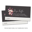 Load image into Gallery viewer, Vintage Purple Floral Baby Shower Invitation Coll. 17
