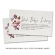 Load image into Gallery viewer, Vintage Purple Floral Baby Shower Invitation Coll. 17