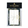 Load image into Gallery viewer, Classic Black & Gold Recipe Cards | Coll. 25