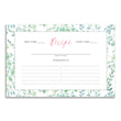 Load image into Gallery viewer, Whimsical Vines Recipe Cards | Coll. 16