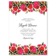 Load image into Gallery viewer, Red Roses Baby Shower Invitation