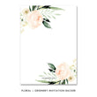 Load image into Gallery viewer, Floral + Greenery Baby Shower Invitation Coll. 2