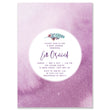 Load image into Gallery viewer, Purple Watercolor Florals Baby Shower Invitation Coll. 4