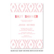 Load image into Gallery viewer, Blush Ikat Baby Shower Invitation Coll. 12