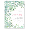 Load image into Gallery viewer, Whimsical greenery bridal shower invitations featuring watercolor vines and foliage, perfect for garden-themed bridal showers