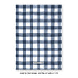Load image into Gallery viewer, Navy Gingham Engagement Party Invitation Coll. 3