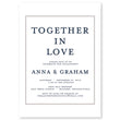 Load image into Gallery viewer, Navy Gingham Engagement Party Invitation Coll. 3