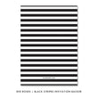 Load image into Gallery viewer, Red Roses & Black Stripes Graduation Party Invitation Coll. 1B