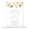 Load image into Gallery viewer, Floral + Greenery Graduation Party Invitation Coll. 2