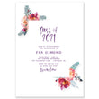 Load image into Gallery viewer, Floral Graduation Invitation