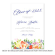 Load image into Gallery viewer, Bright Watercolor Floral Graduation Party Invitation Coll. 9