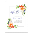 Load image into Gallery viewer, Bright Watercolor Floral Rehearsal Dinner Invitation Coll. 9