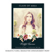 Load image into Gallery viewer, Romantic Floral Graduation Announcement Coll. 6