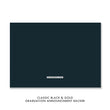 Load image into Gallery viewer, Classic Black & Gold Graduation Announcement Coll. 25