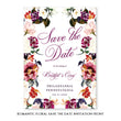 Load image into Gallery viewer, Romantic Floral Save The Date Invitation Coll. 6