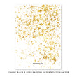 Load image into Gallery viewer, Classic Black & Gold Save The Date Photo Card Coll. 25